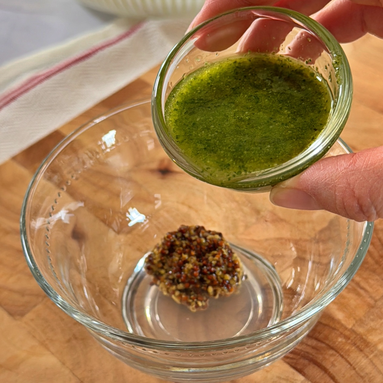 허브오일 드레싱