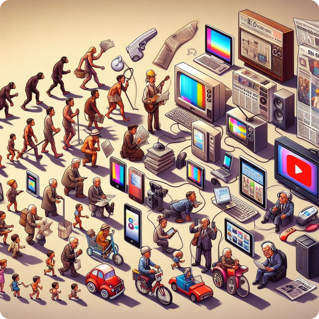 Media consumption change process