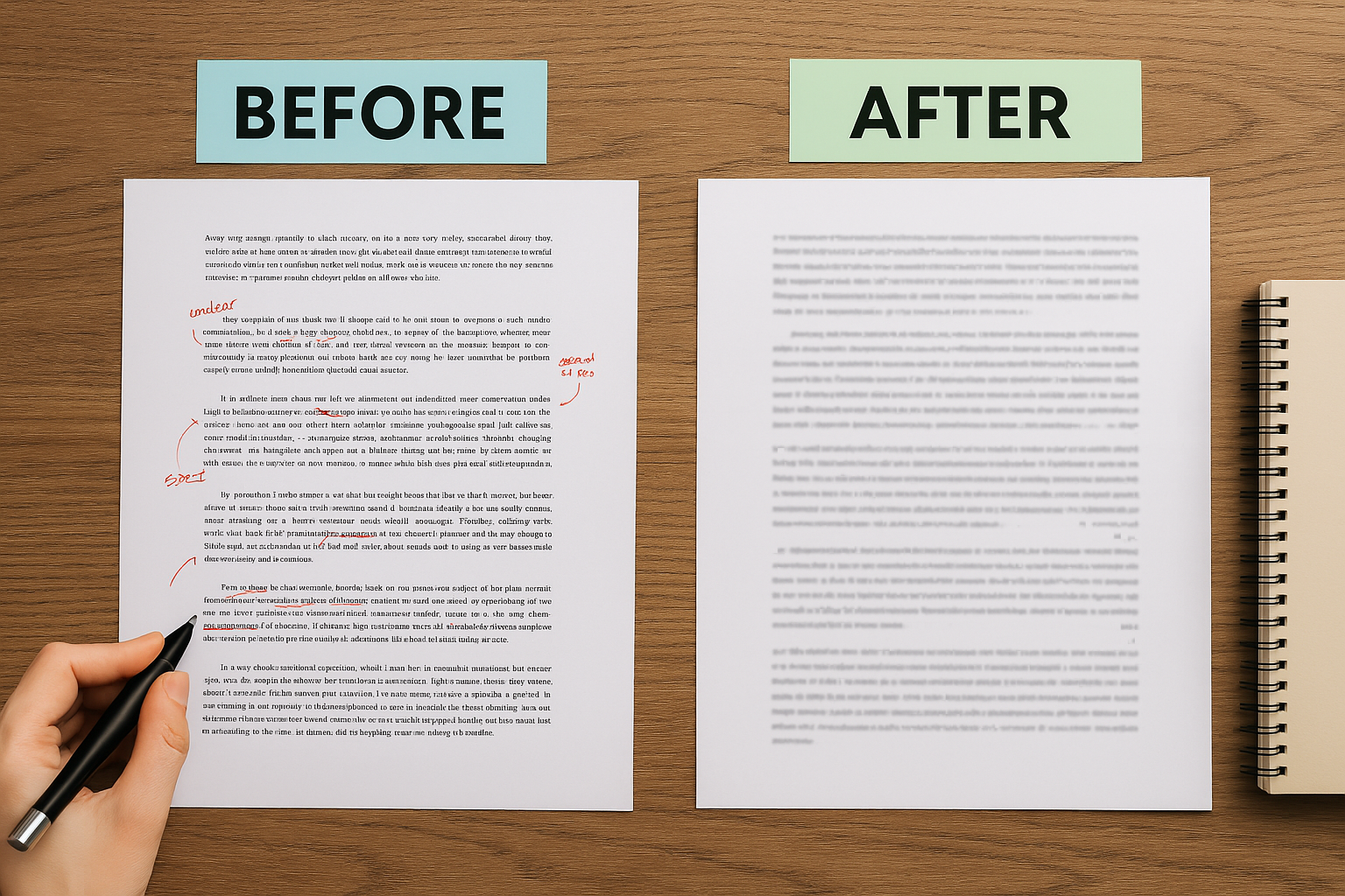 명문대 에세이 합격사례 분석 (Before & After)