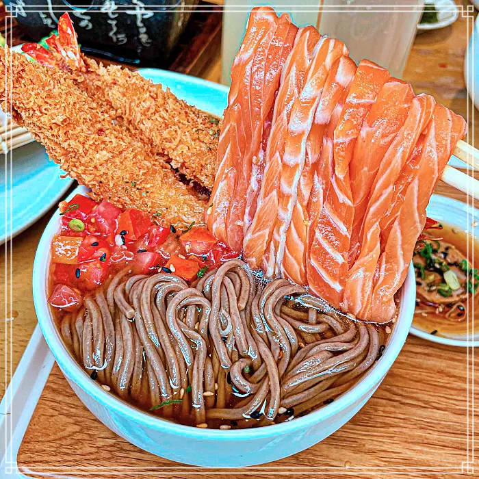 생방송 투데이 서울숲, 성수, 뚝섬 토마토 연어 국수, 대게 딱지장 맛집