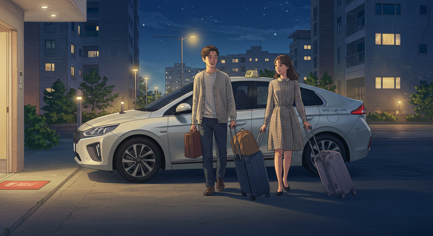 문경 창동 출발 인천공항, 쏘쿨 아이오닉 택시로 편하게 다녀온 후기