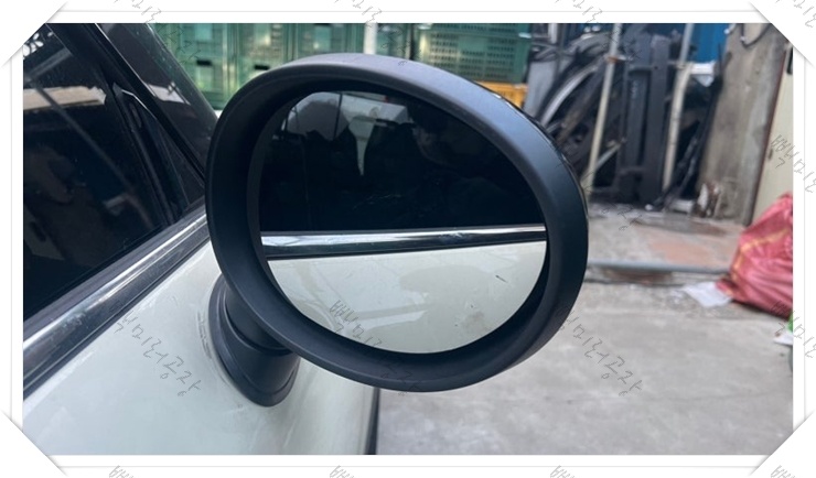 미니 사이드미러 수리 전후 사진