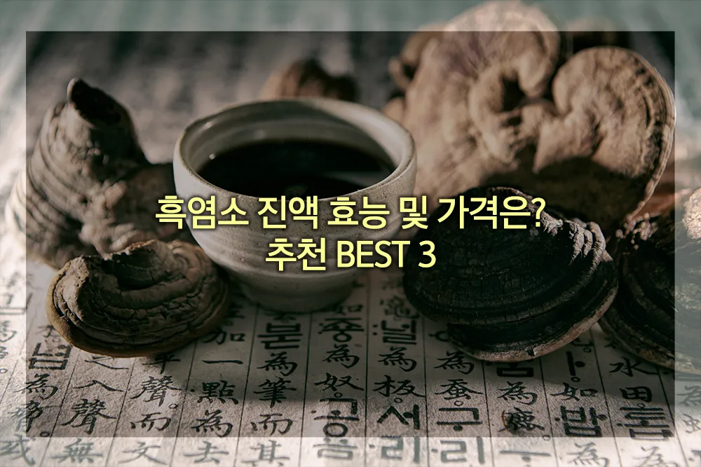 흑염소 진액 효능 가격 추천 BEST 3