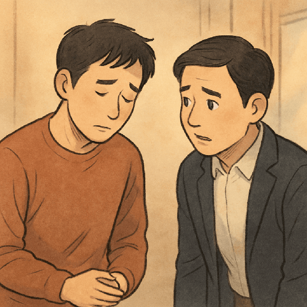 말끝 흐리기의 심리적 배경 – ‘관계의 기울기’를 감지하는 뇌의 방어 언어