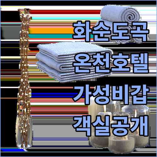 전남 화순 도곡온천 호텔 광주 가성비..