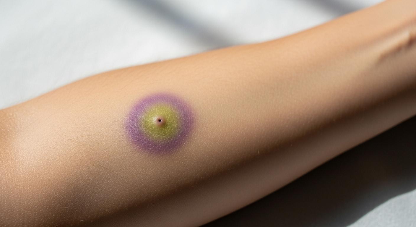 팔뚝살 주사 멍