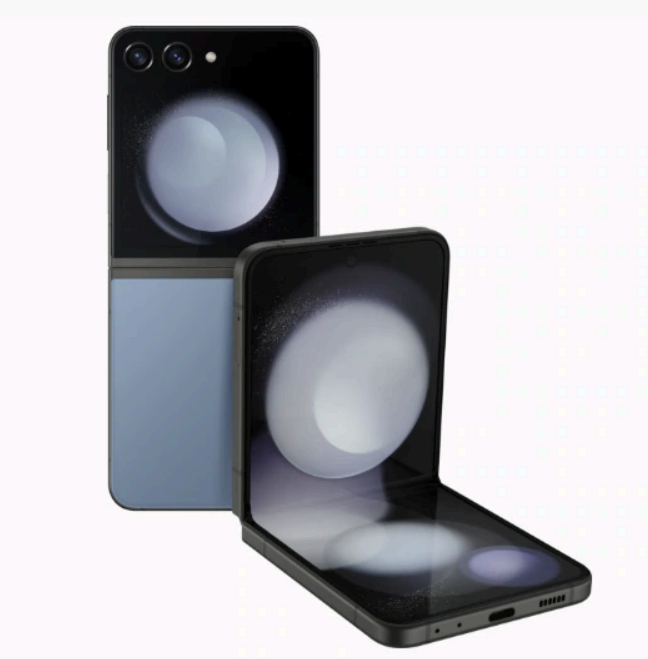 z플립 5 삼성닷컴 전용 색상 블루 색상 사진