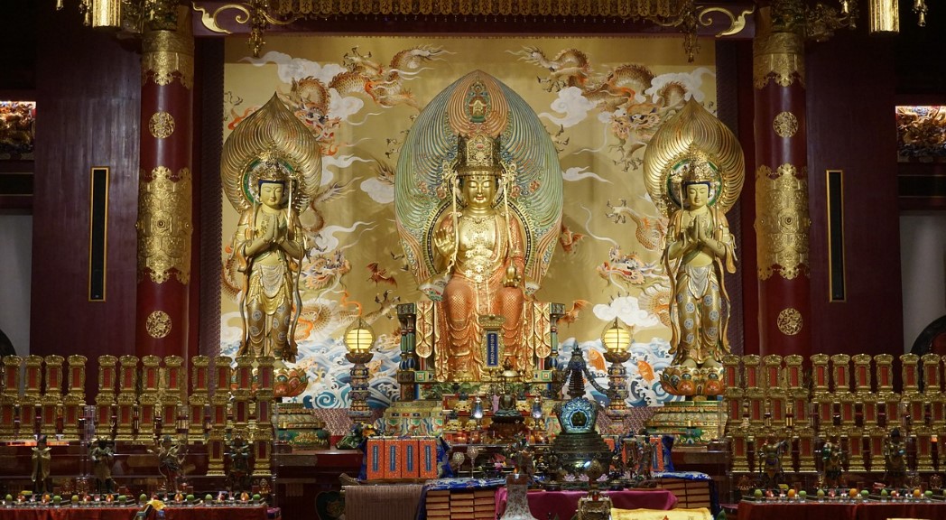 사찰의 내부모습 사진