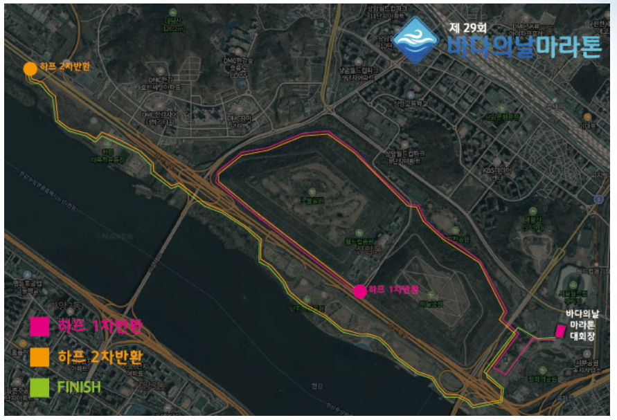 바다의날마라톤대회 코스