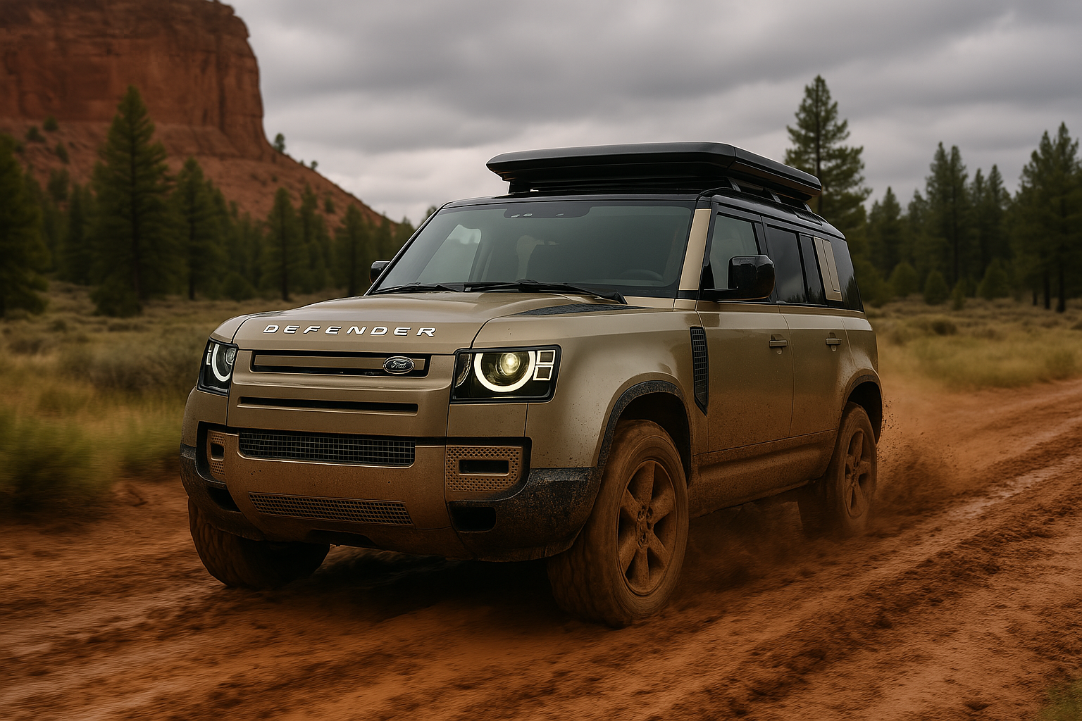 강력한-랜드로버-디펜더-오프로드-차량2