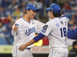 삼성 LG 제압 이재현의 맹활약 양창섭의 호투