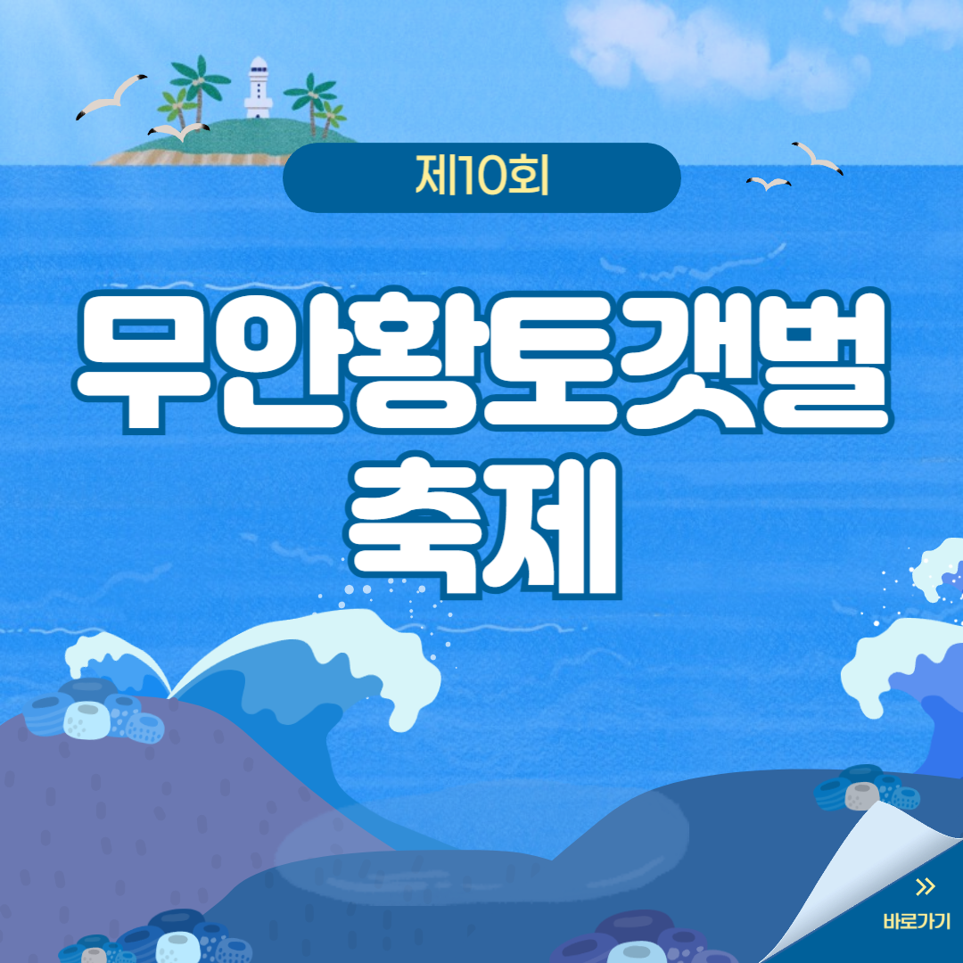 제10회 무안황토갯벌축제 소개