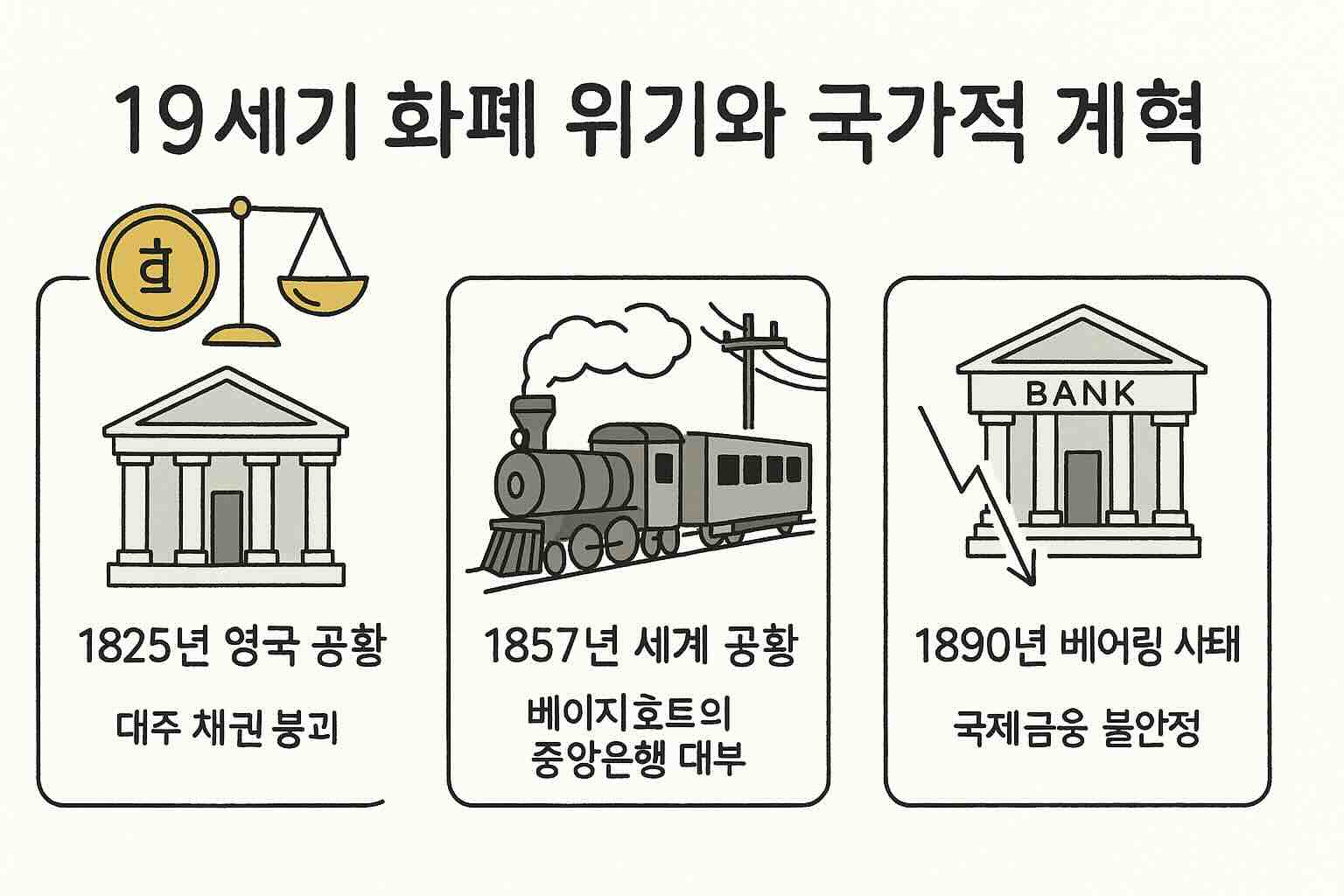19세기 화폐 위기와 국가적 개혁