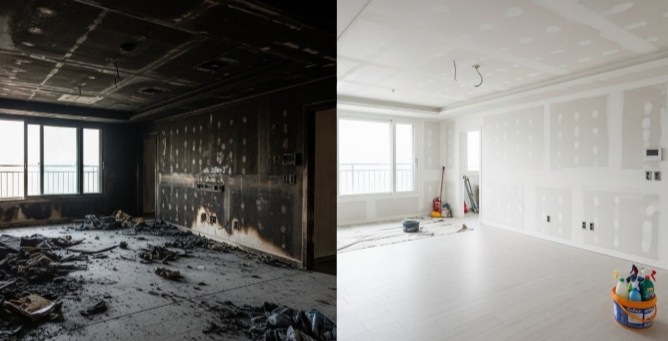 고성 화재청소 전문