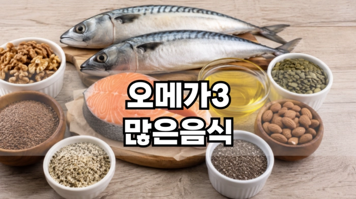오메가3 많은 음식