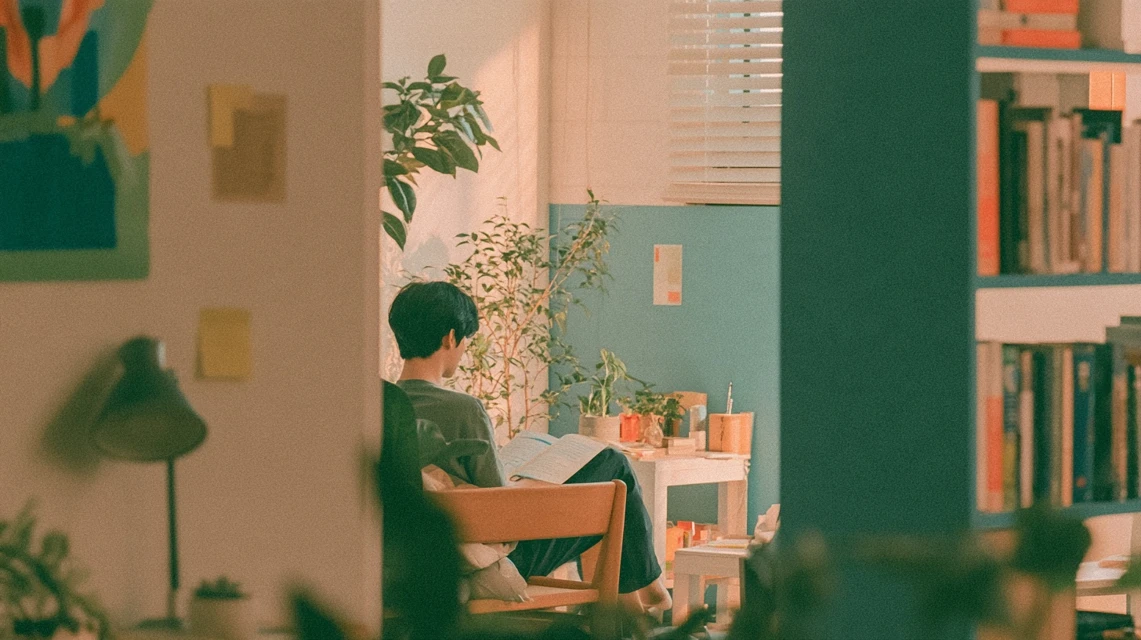 자취 생활에 대해 편하게 이야기하는 모임원들
