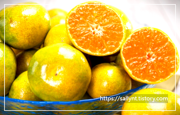 여름 귤의 효능