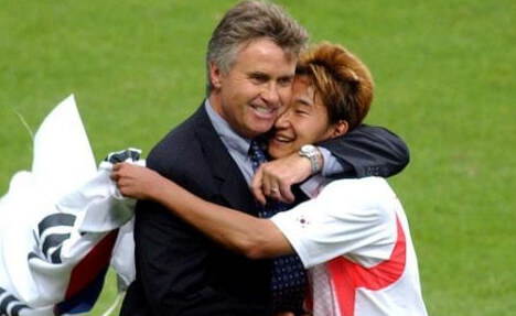 히딩크와-이천수