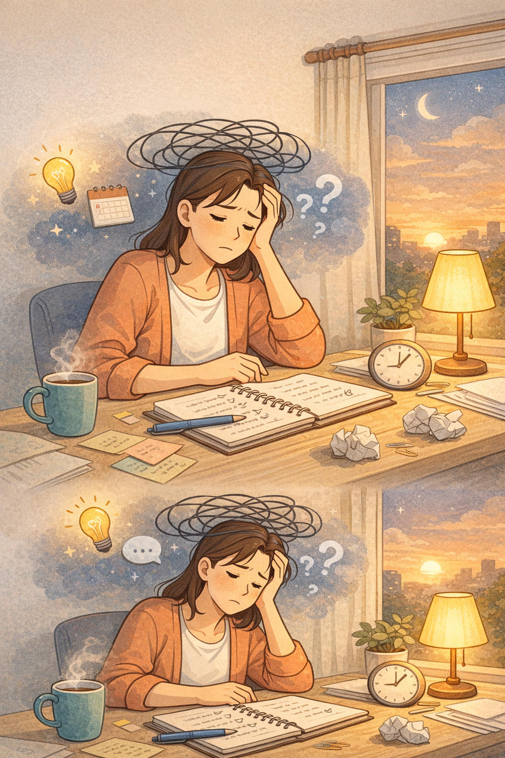 쉬어도 피곤하다면 스트레스가 아니라 ‘생활 속 정신적 피로’일 수 있습니다