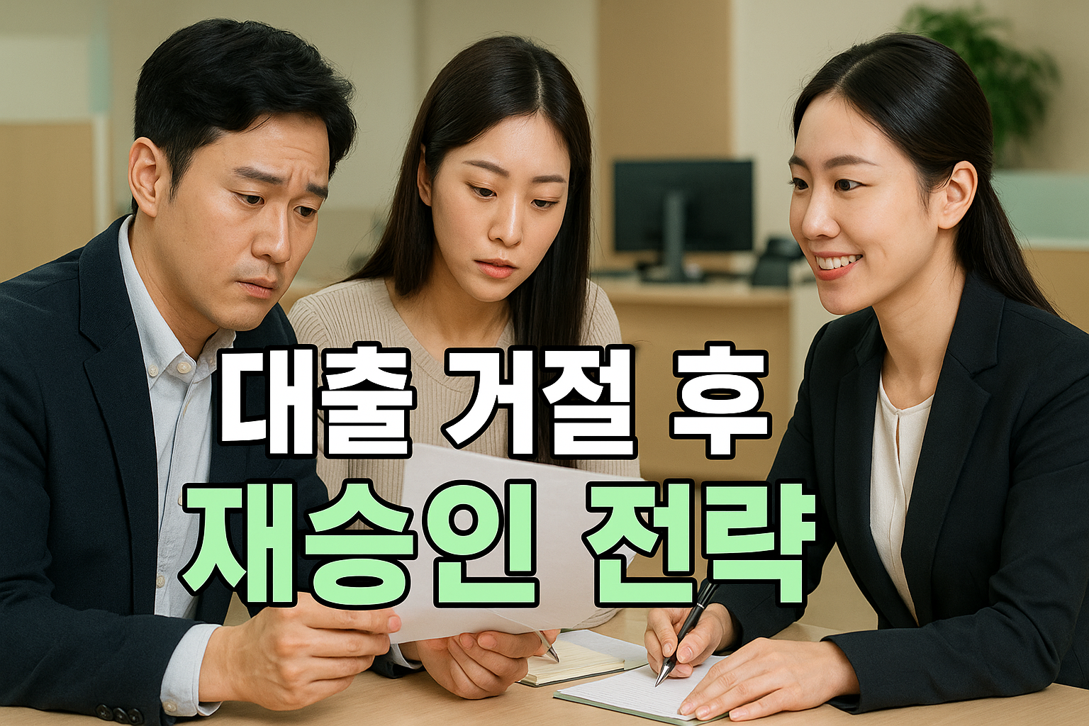 대출 재승인을 위한 상담