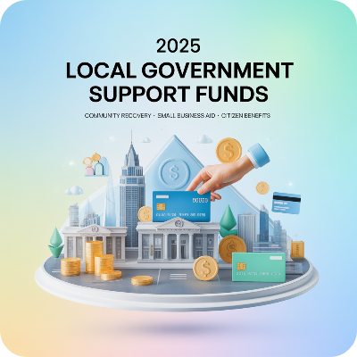 2025년 지자체 지원금(지역 지원금) 이미지