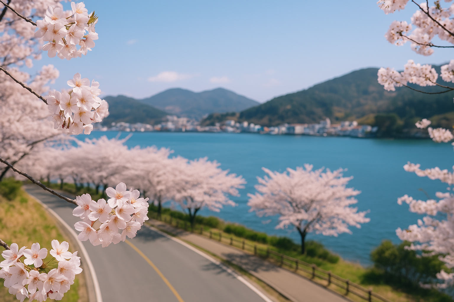 2025 통영 벚꽃 여행 완벽 가이드: 바다와 벚꽃, 둘 다 즐기는 봄 코스!