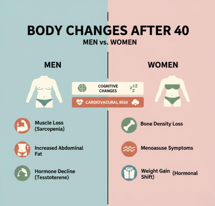 alt="40대 이후 남녀의 신체 변화 인포그래픽"