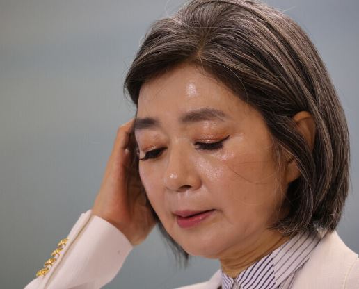 김행여성가족부장관후보자가출근하는모습