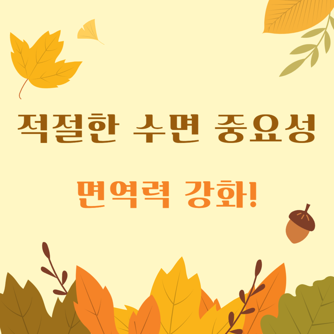 수면-중요성