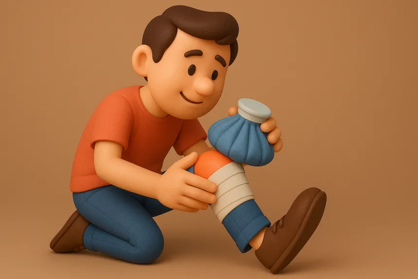 무릎에 물이 차는 증상