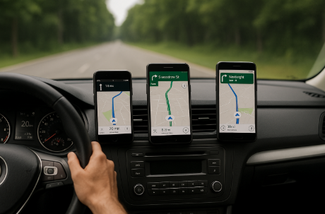 국내 내비게이션 앱 비교