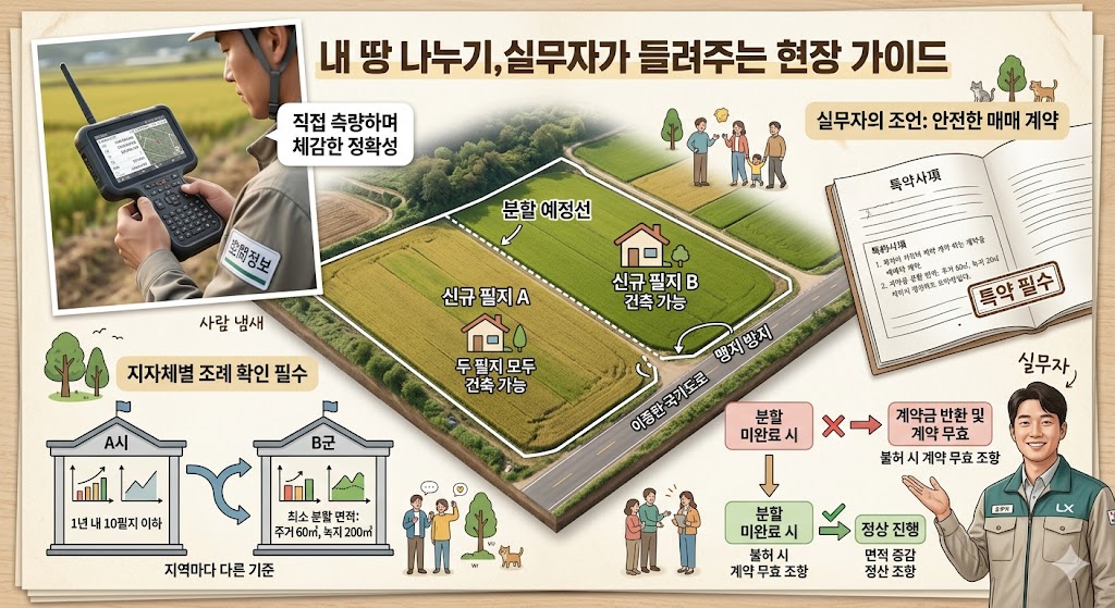 토지분할 실전 전략