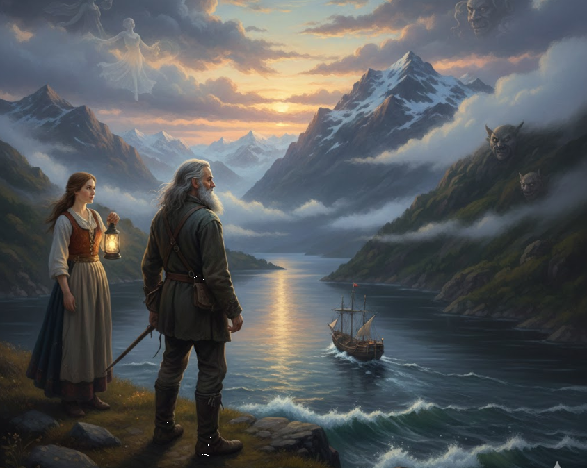 그리그 '페르귄트 모음곡 관련 그림