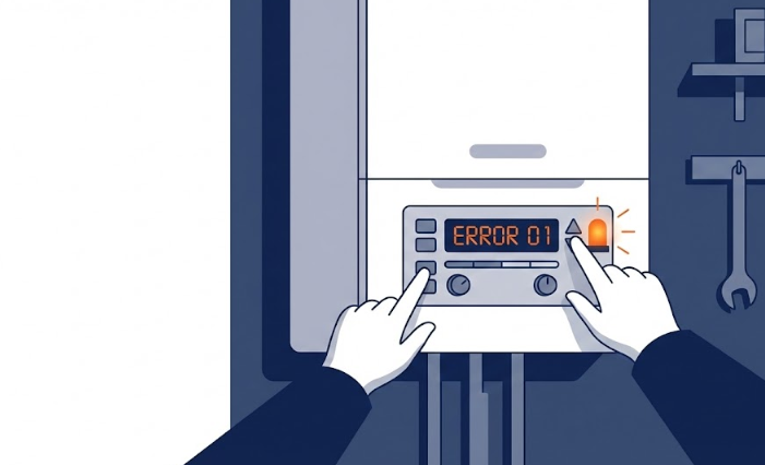 보일러 심폐소생술 귀뚜라미 에러