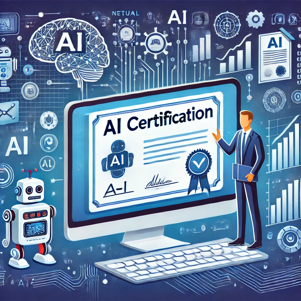 AI 관련 자격증 교육 이미지
