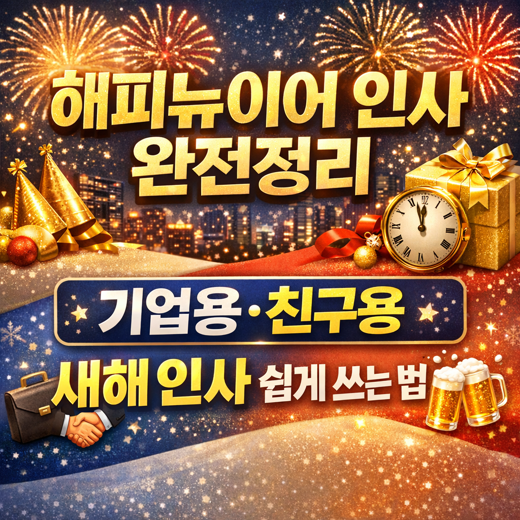 새해 인사