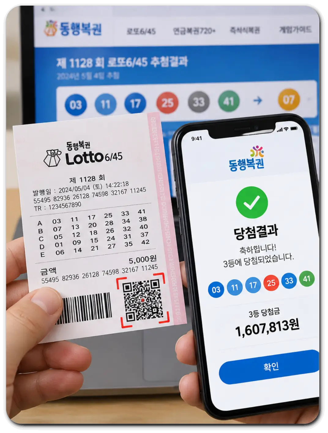 동행복권_QR코드_당첨조회