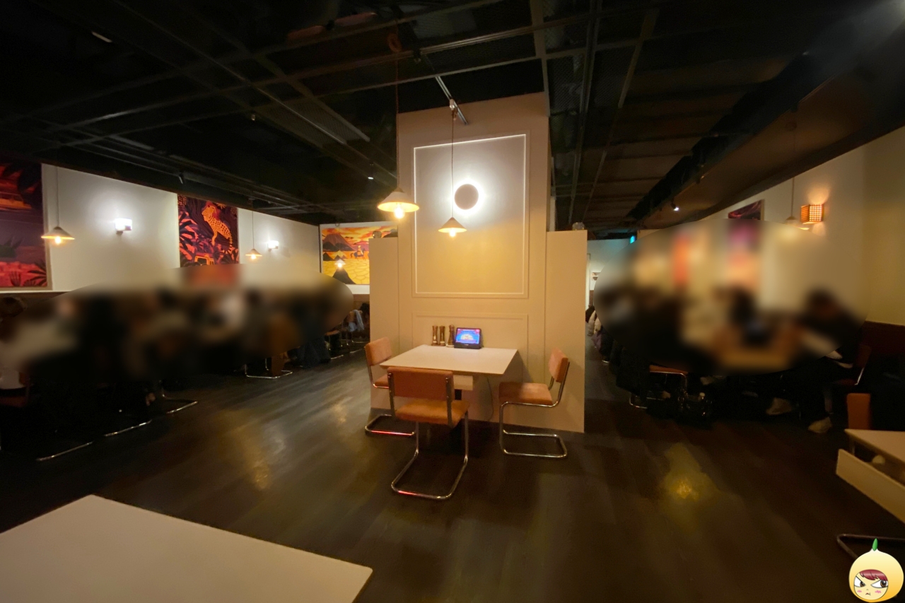 솔트랑스테이크 삼성 내부 모습