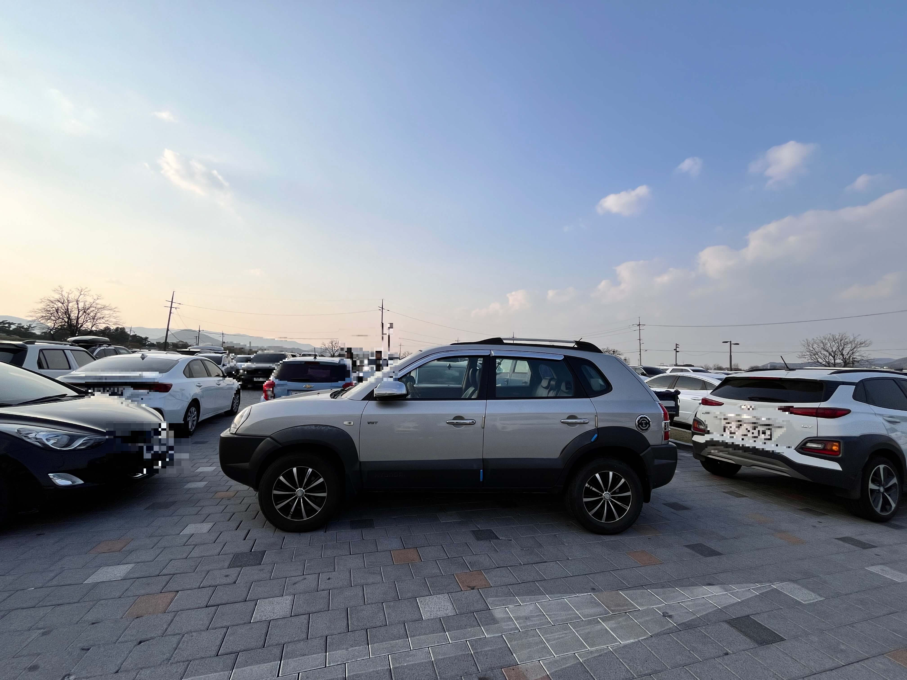 경주 쪽샘지구 임시 공영주차장