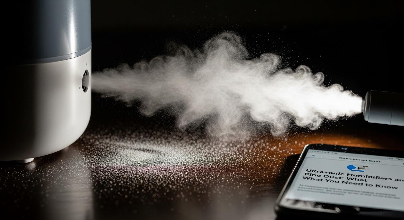 초음파 가습기 미세먼지