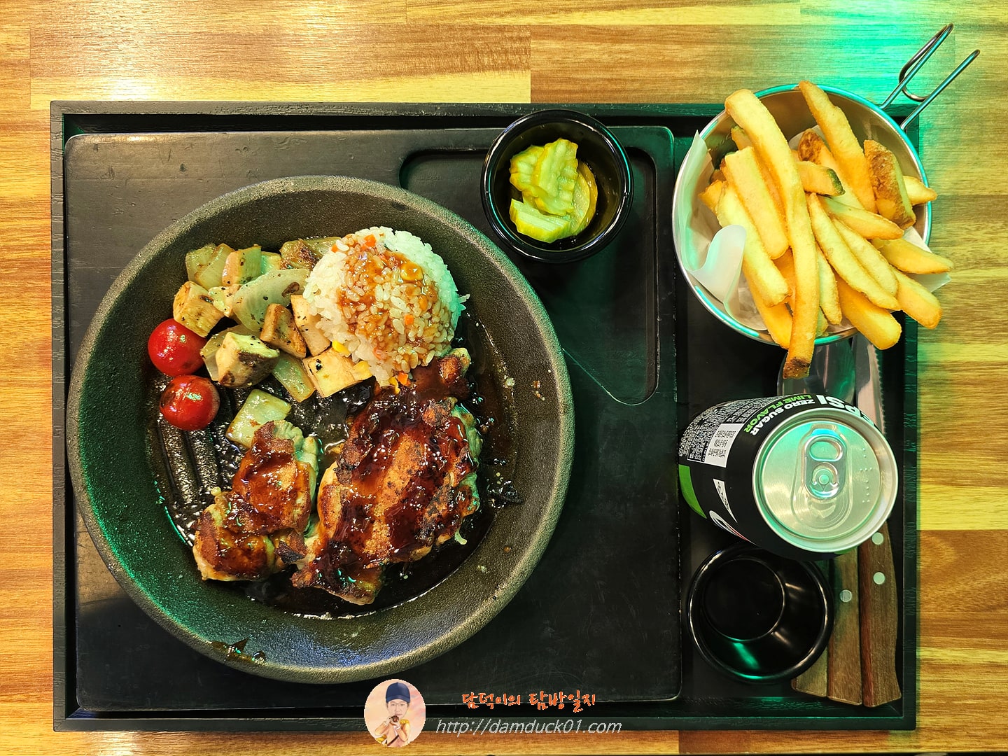 그릴 치킨 스테이크