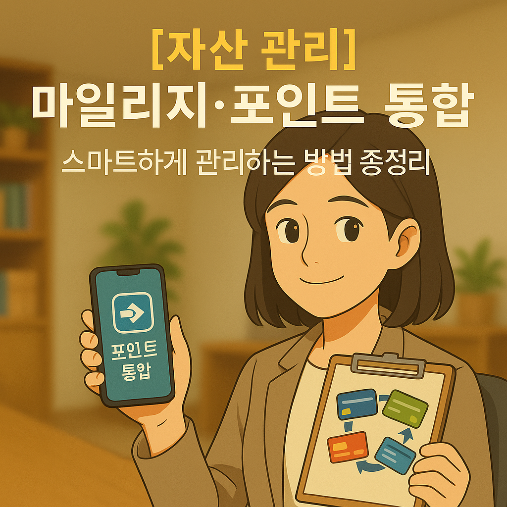[자산 관리] 마일리지&middot;포인트 통합 ｜ 스마트하게 관리하는 방법 총정리