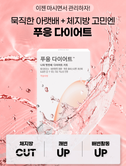 푸응 다이어트 효과 및 가격&amp;#44; 내돈내산 실제 후기