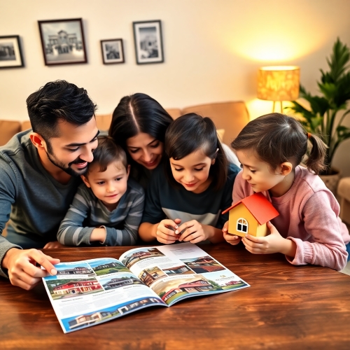 전국 분양 트렌드를 살펴보는 가족 이미지