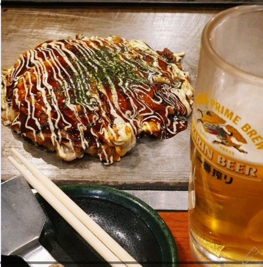 오사카-맛집-유카리-오코노미야키