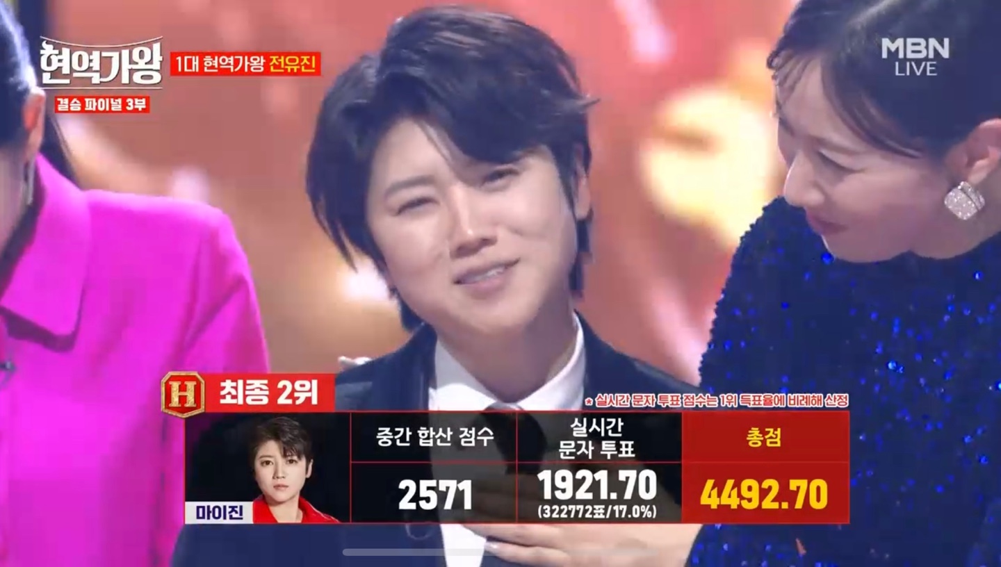 현역가왕 최종 2위