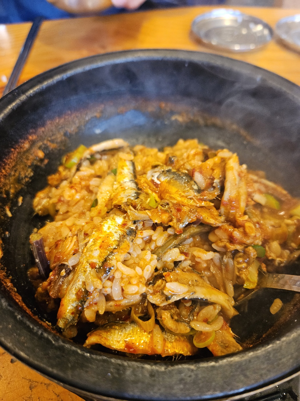 말아서 비벼 먹기