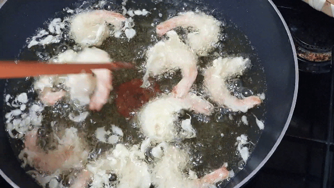 크림새우 만들기