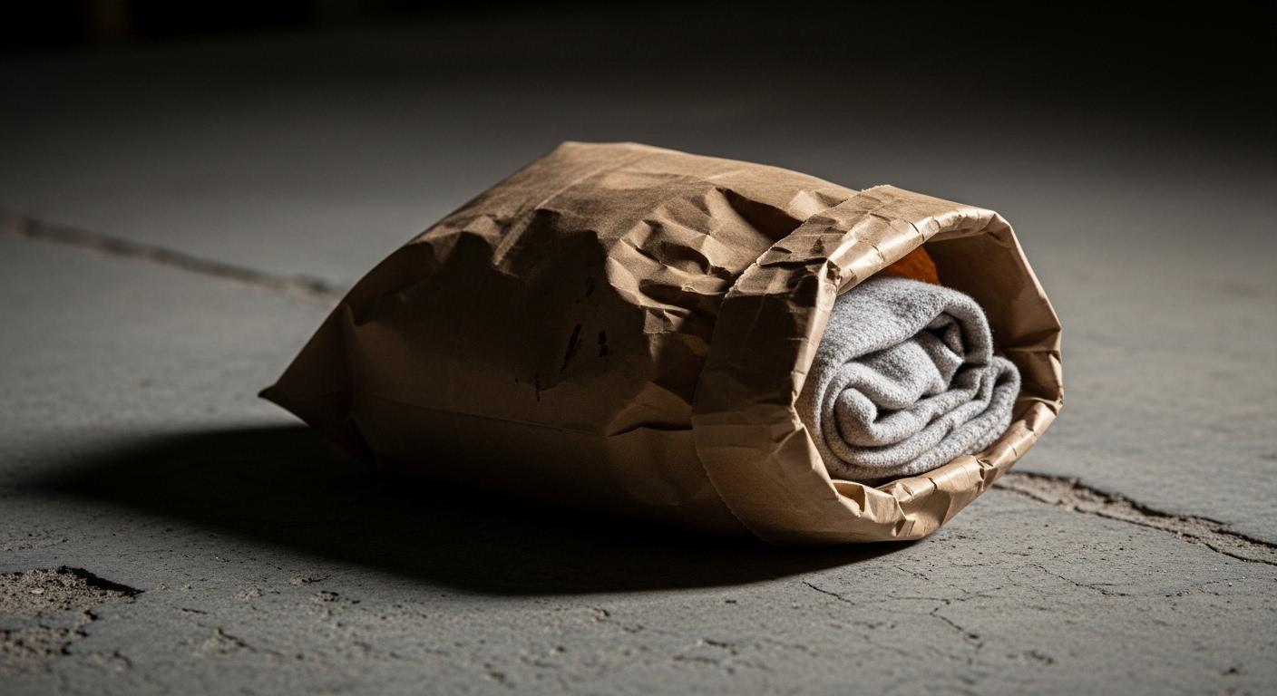 종이봉투 신생아 유기