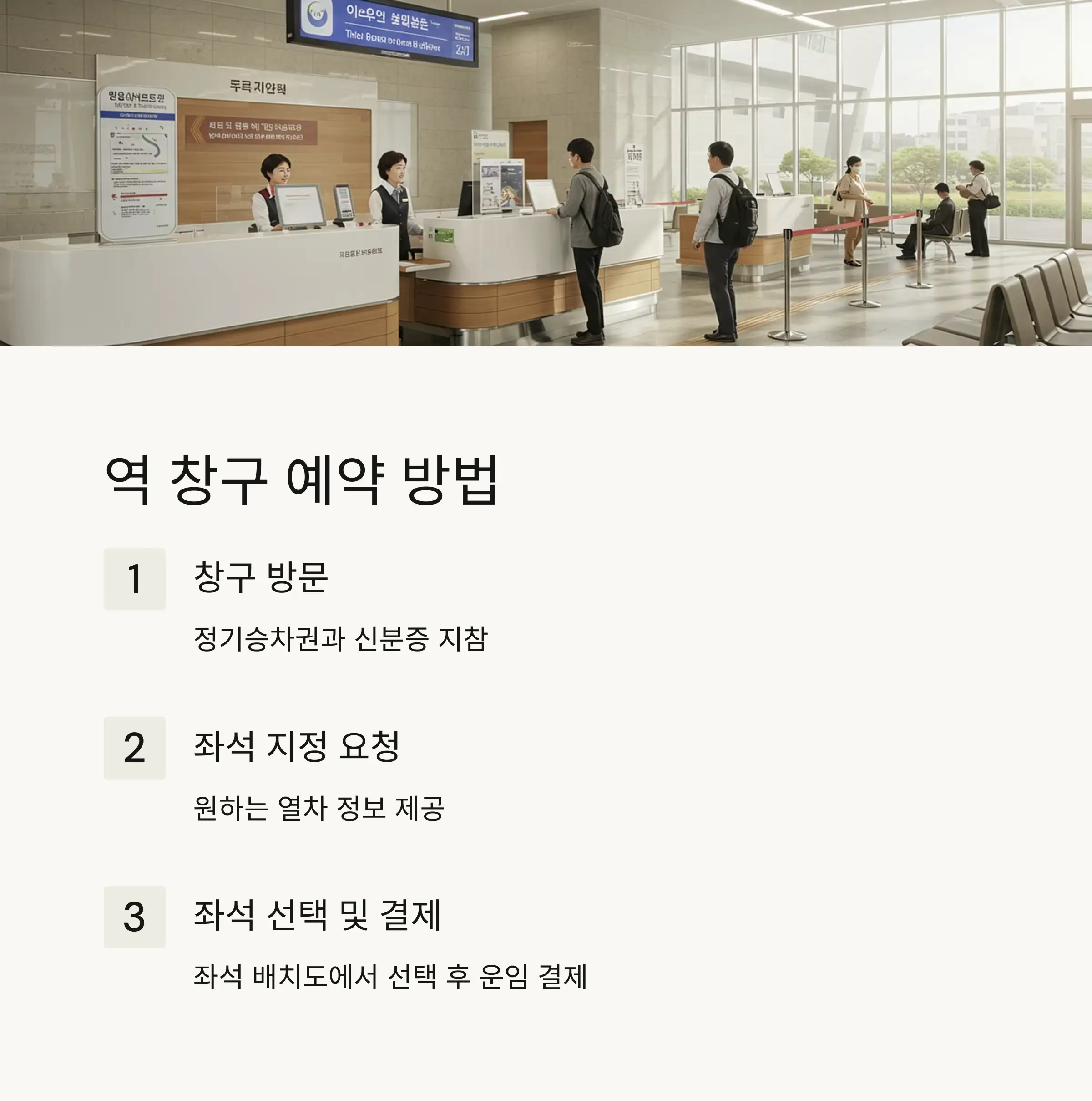 💵 좌석 지정 운임 계산 방법